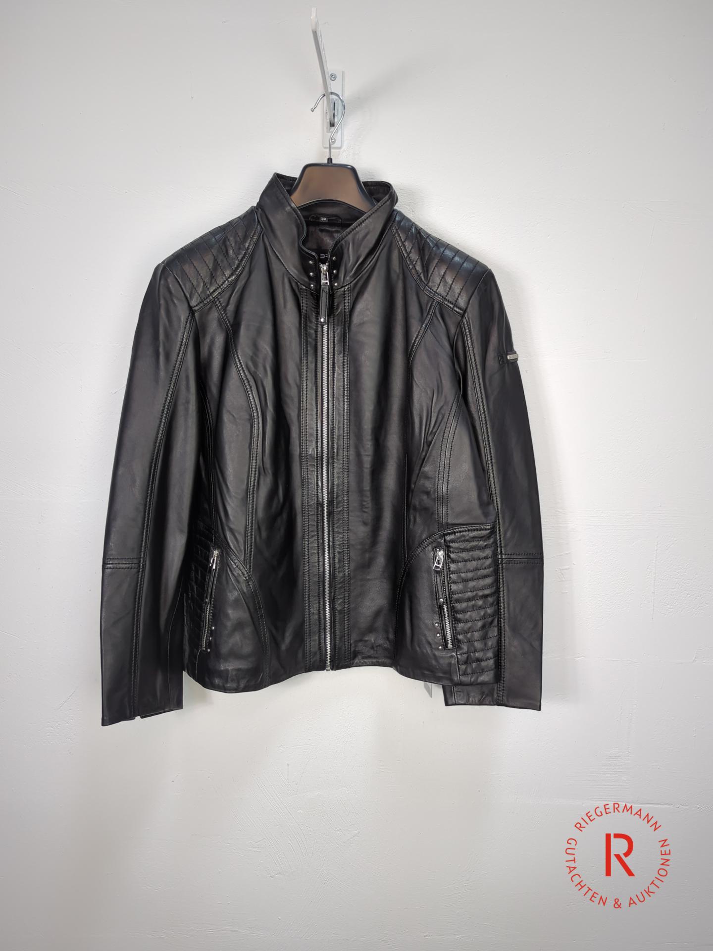 DAMEN LEDERJACKE GRÖSSE 50